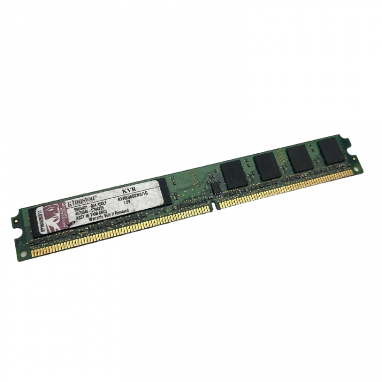 Оперативная память Kingston ValueRAM KVR800D2N5/1G 1GB DDR2 низкопрофильная