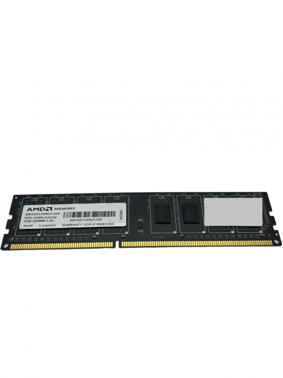 Оперативная память AMD AE32G1339U1-UO 2GB DDR3 1333 МГц DIMM CL9 