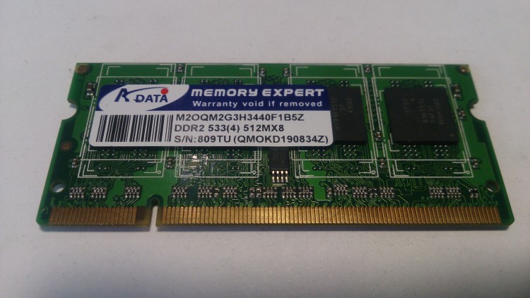 SODIMM Adata DDR2 512MB 533(4) 512MX8