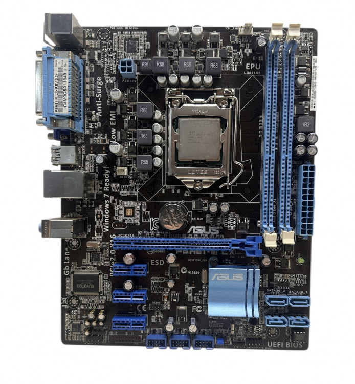 Материнская плата ASUS P8H61-M LX +I5-2400 Socket 1155
