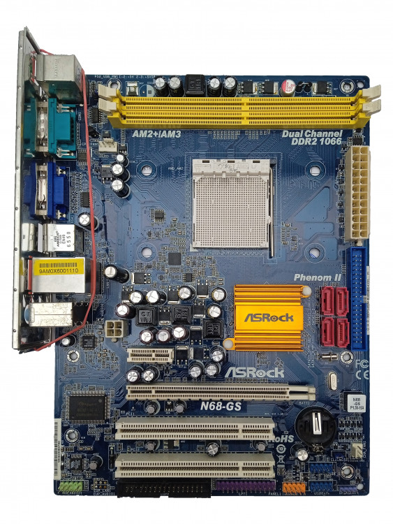 Материнская плата ASRock N68-GS SocketAM2