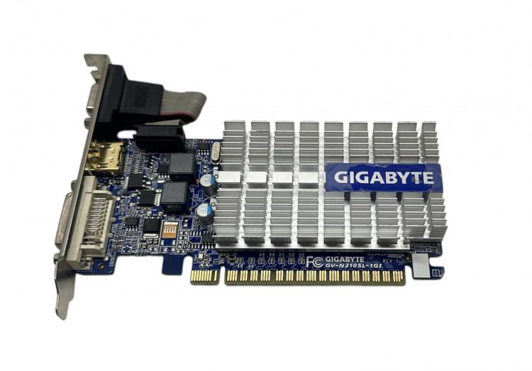 Видеокарта  Gigabyte GeForce 210 Silent 1GB DDR3 64bit (GV-N210SL-1GI)