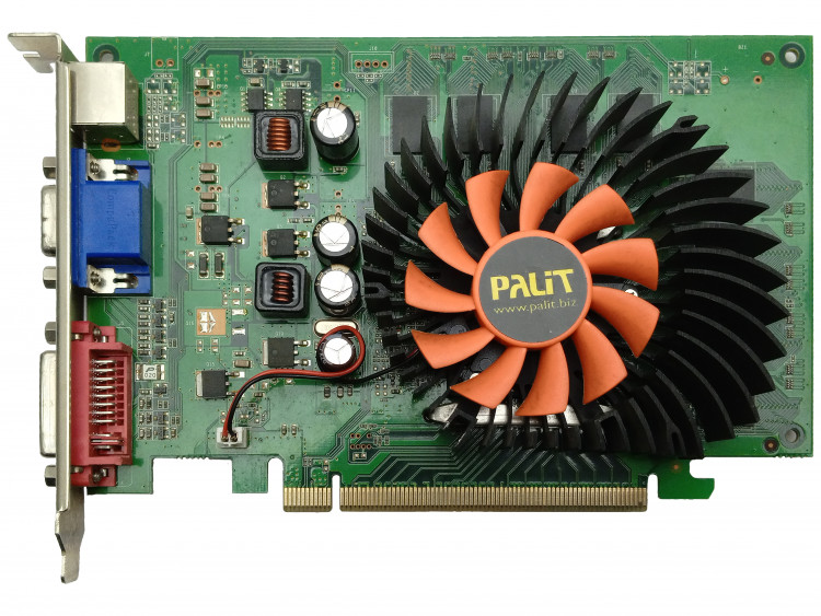 Видеокарта Palit GeForce 8500GT 256Mb DDR2 128bit