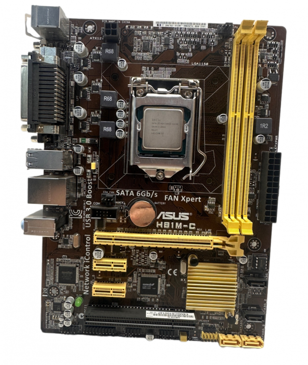Материнская плата ASUS H81M-C +G3240 Socket 1150