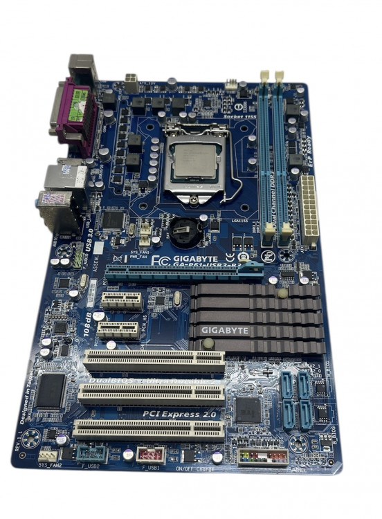 Материнская плата GIGABYTE GA-P61-USB3-B3 VER 1.1 +G1610 Socket 1155