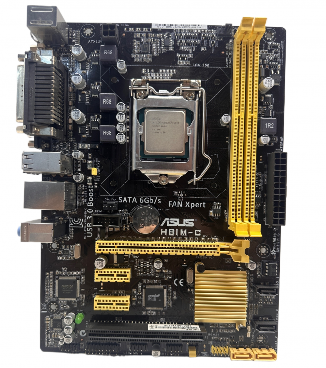 Материнская плата ASUS H81M-C +G3220 Socket 1150