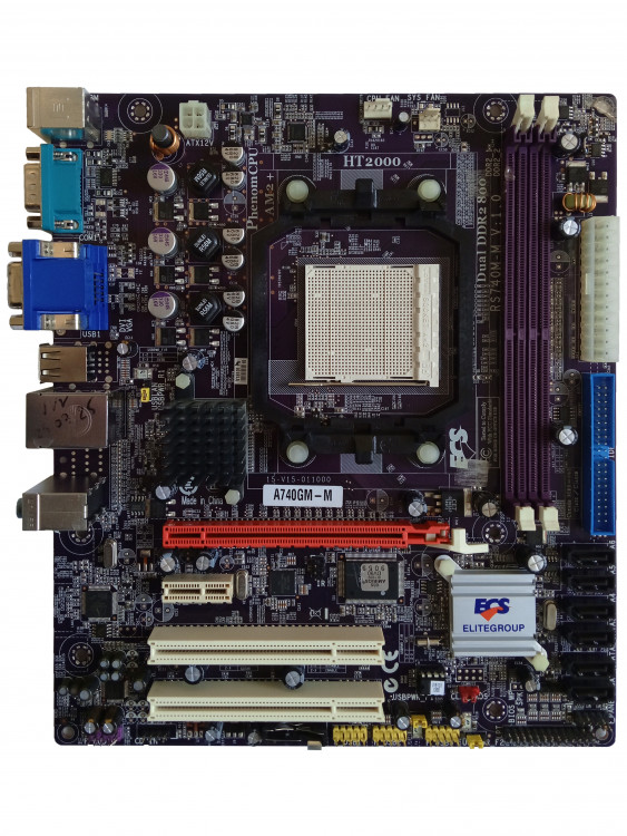 Материнская плата EliteGroup A740GM-M rev1.0A SocketAM2+