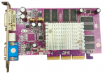 Видеокарта  GeForce FX5200 128MB DDR AGP