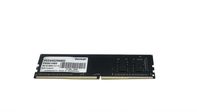 Память оперативная DDR4 Patriot  2666MHz PSD44G266682 4Gb DDR4