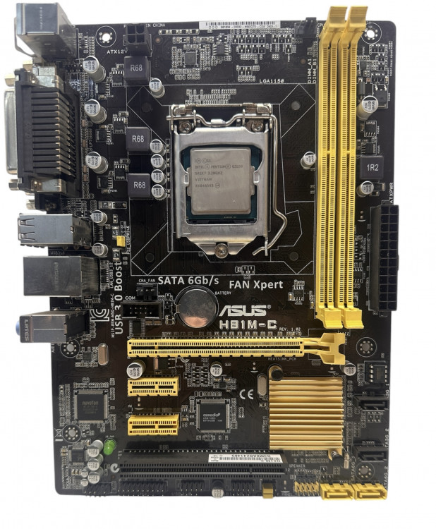 Материнская плата ASUS H81M-C +G3250 Socket 1150