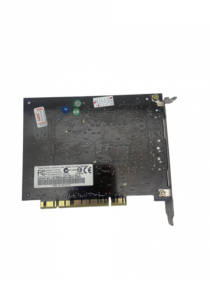Звуковая карта SB Creative Live! 24 bit SB0400 PCI