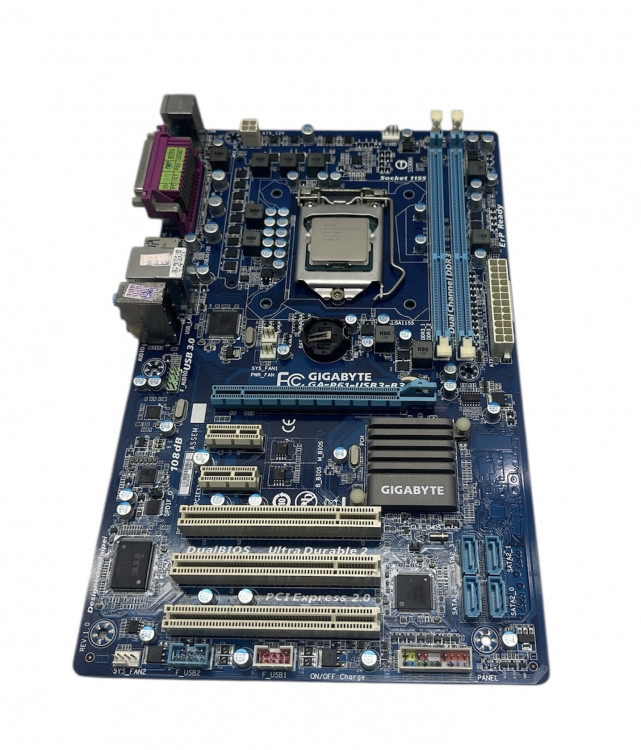 Материнская плата GIGABYTE GA-P61-USB3-B3  (rev. 1.0) + G1610 Socket 1155