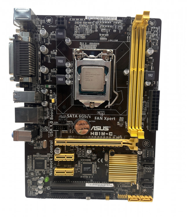 Материнская плата ASUS H81M-C +G3420 Socket 1150