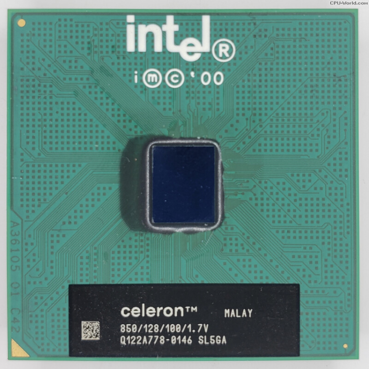 Процессор Intel Celeron SL5GA 850/128/100/1.7V Socket 370 