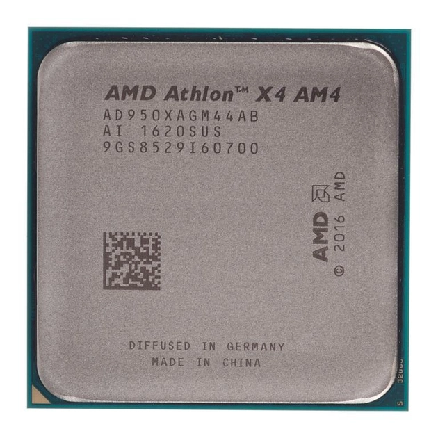 Процессор AMD Athlon X4 950 ad950xagm44ab AM4