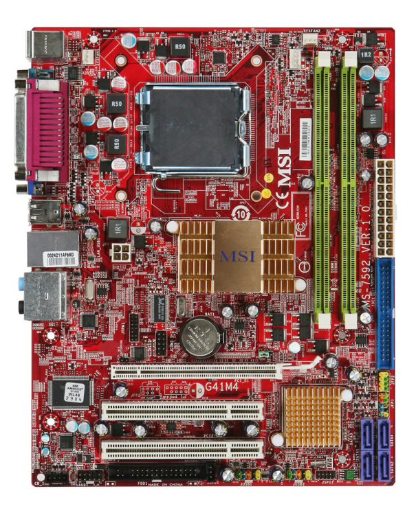 Материнская плата MSI G41M4-F Socket 775