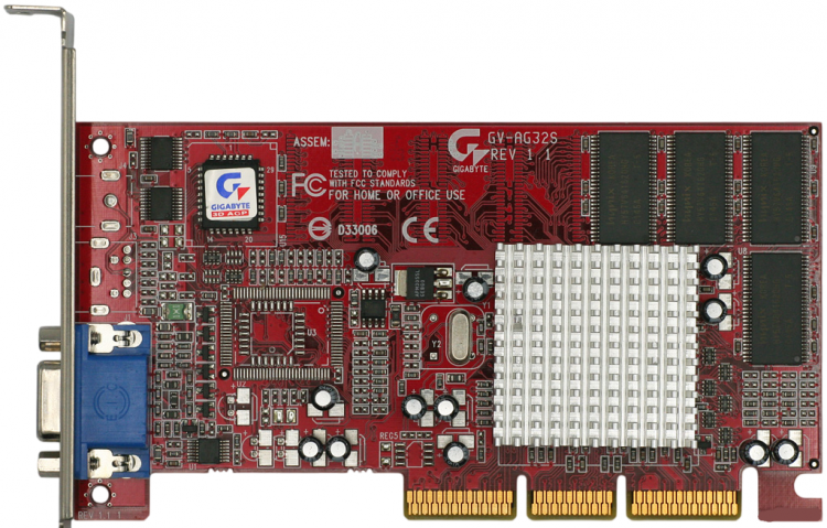 Видеокарта GV-AG32S AGP