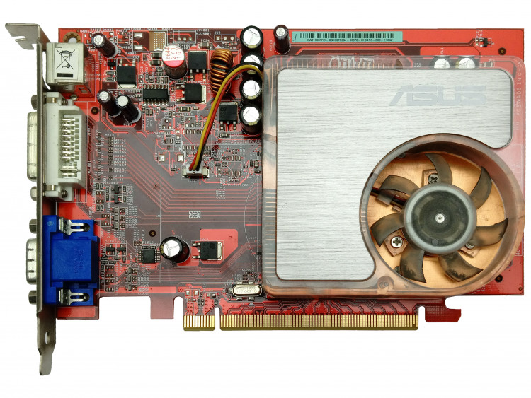 Видеокарта ASUS EAX1300PRO/TD/256M (RADEON X1300Pro) 256Mb DDR2