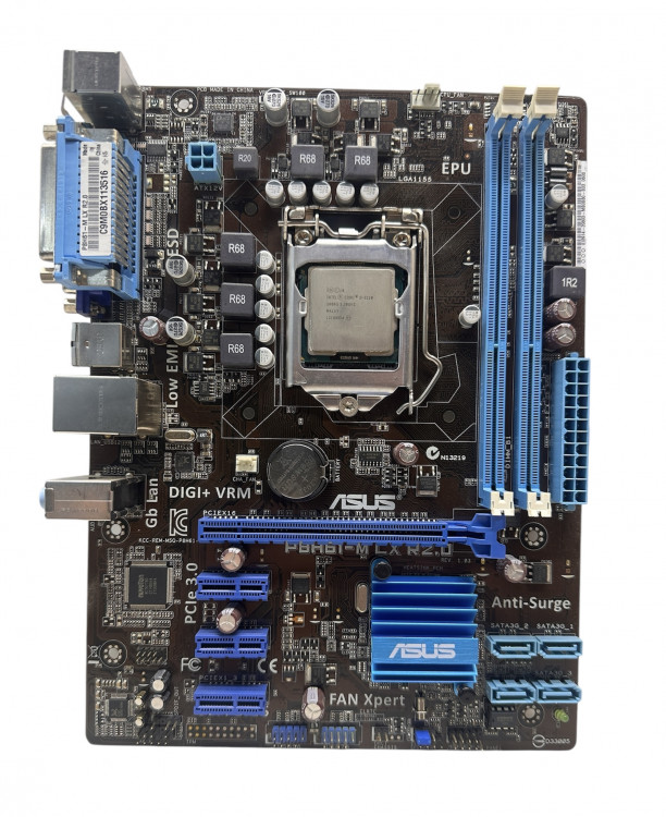 Материнская плата ASUS P8H61-M LX R2.0 +I3-3220 Socket 1155