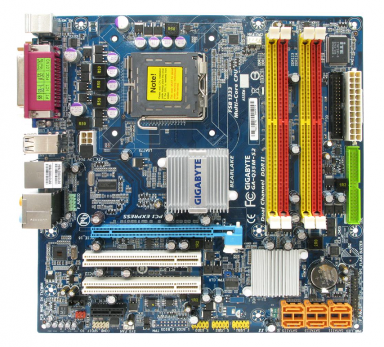 Материнская плата GIGABYTE GA-Q35M-S2 Socket 775