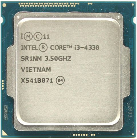 Процессор Intel Core i3-4330 Haswell Socket 1150