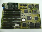 Материнская плата Opti 386 с процессором Am386 DX-40 