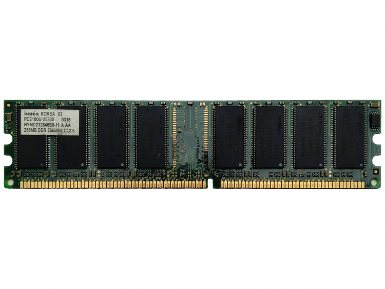 Оперативная память Hynix HYMD232646B8-H AA 256MB 266MHZ PC2100U-25330