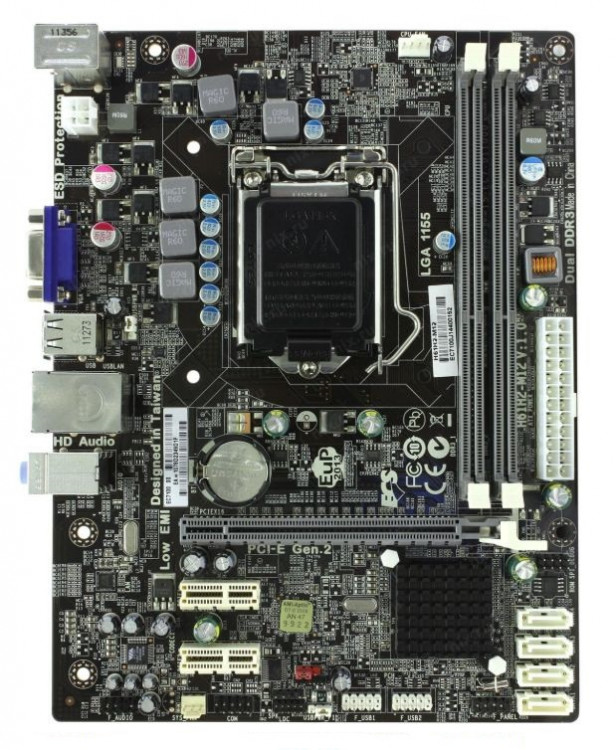 Материнская плата EliteGroup H61H2-M12 (V1.0) LGA1155