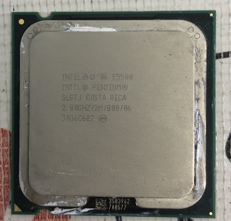 Процессор  Pentium E5500