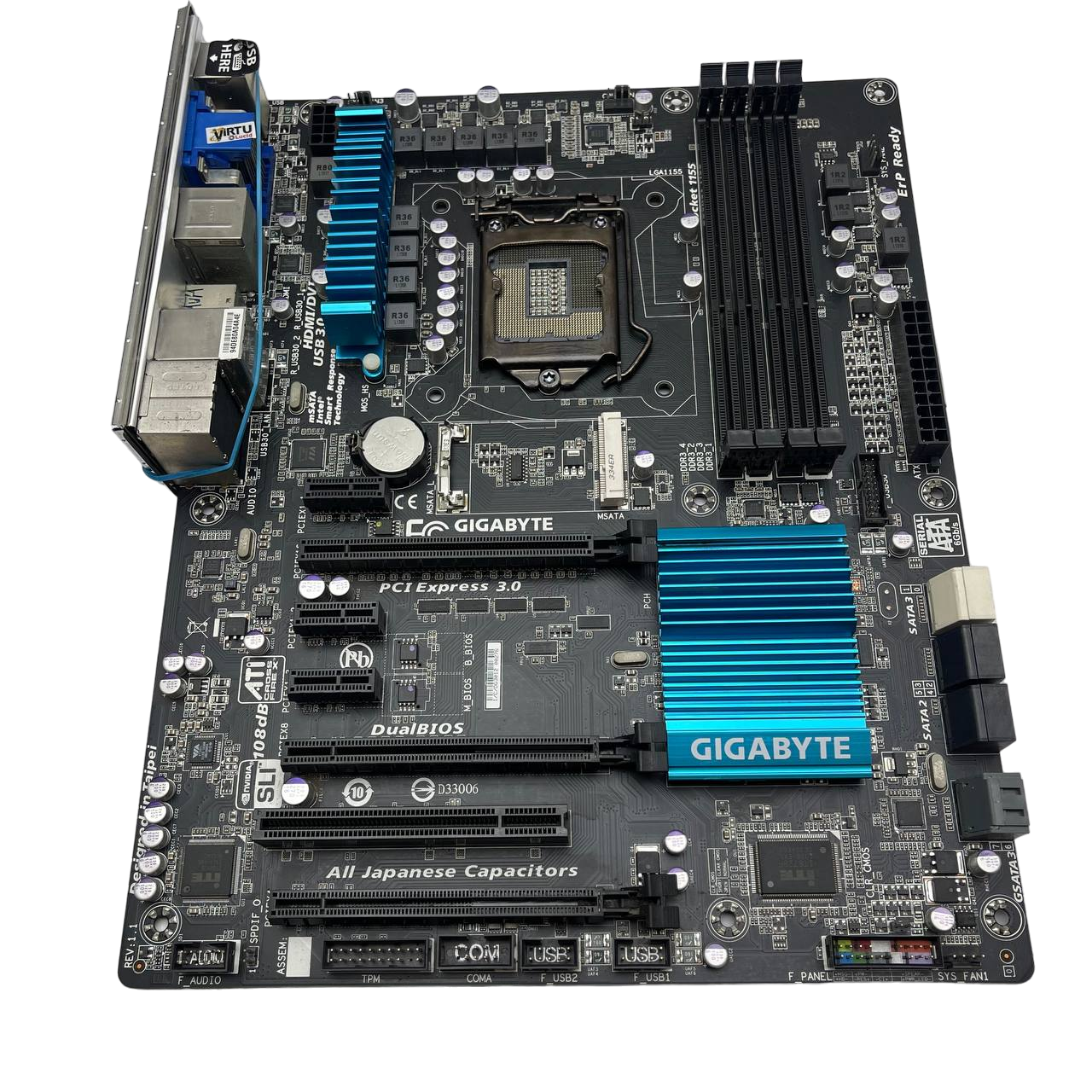 Материнская плата GIGABYTE GA-Z77X-D3H LGA1155