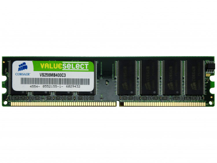 Оперативная память Corsair 256МБ 400МГц DDR DIMM VS256MB400