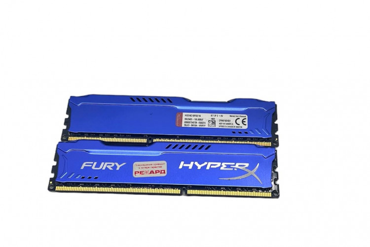 Оперативная память Kingston HyperX Fury HX316C10FK2/16 DDR3 (2x8Gb)