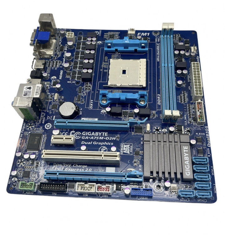 Материнская плата GIGABYTE GA-A75M-D2H (rev. 1.0) FM1 