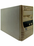 Компьютер на системе АТ. Asus P/I-P55T2P4, Cyrix 6x86L PR200+, 230W, 24MB (72-pin FPM), S3 ViRGE, Floppy, CD-ROM.