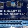 Материнская плата GIGABYTE GA-H61M-S2PV Socket 1155