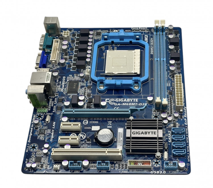 Материнская плата GIGABYTE GA-M68MT-D3P Socket AM3