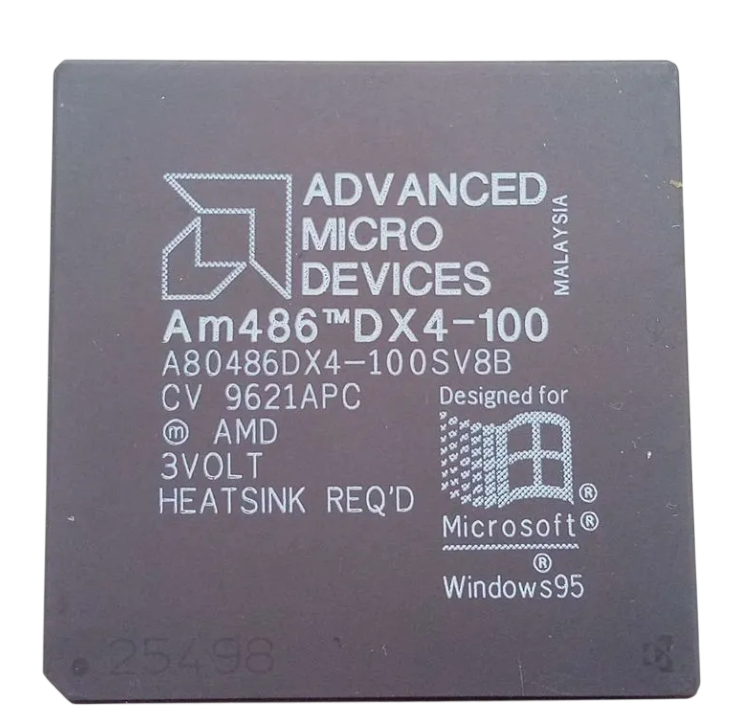Процессор A80486DX4-100SV8B 100MHz Socket 3