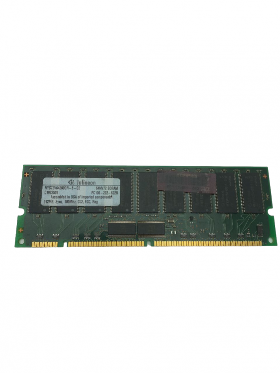Оперативная память Infineon 512MB SDRAM PC100 HYS72V64200GR-8-C2 ECC