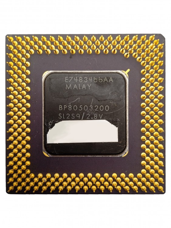 Процессор Intel Pentium MMX 200MHz SL2S9 Socket 7