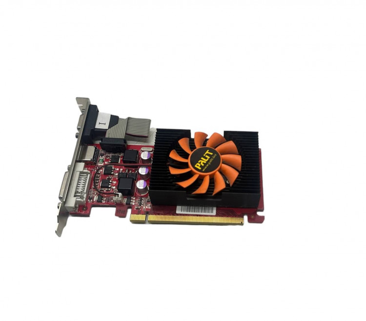 Видеокарта Palit GeForce GT 430 700Mhz PCI-E 2.0 1024Mb 1600Mhz 128 bit DVI HDMI HDCP