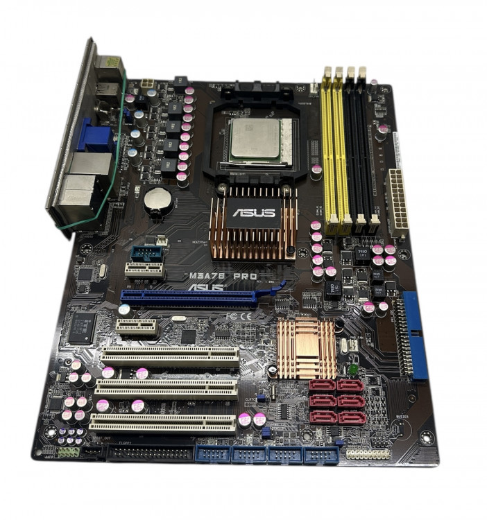 Материнская плата ASUS M3A78 PRO + Athlon 64 X2 5000+ AM2+