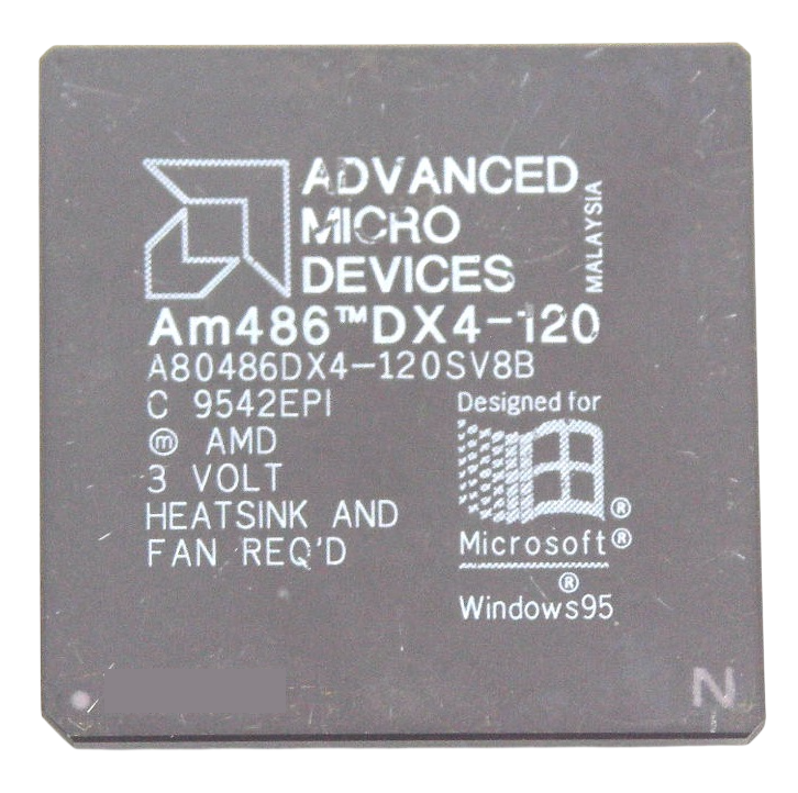 Процессор A80486DX4-120SV8B 120MHz Socket 3