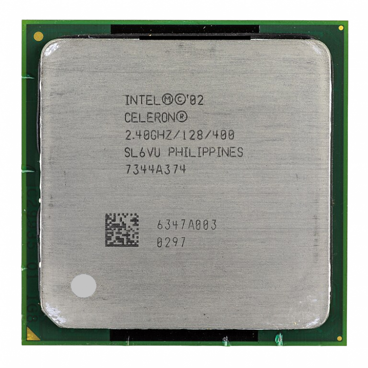 Интел селерон характеристики. Intel 02 Celeron 2.40GHZ/128/400. Intel Celeron 02 2 GHZ 128/400. Intel Celeron sl6w4. Intel Celeron sl566.