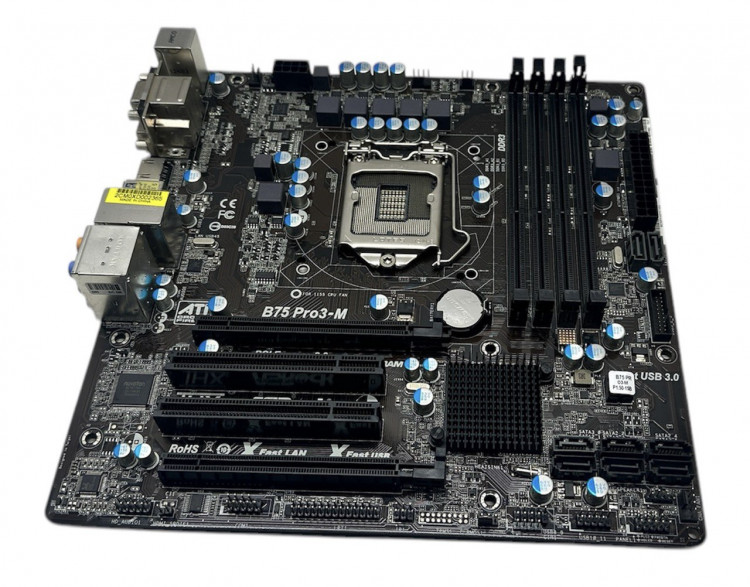 Материнская плата ASRock B75 Pro3-M Socket 1155