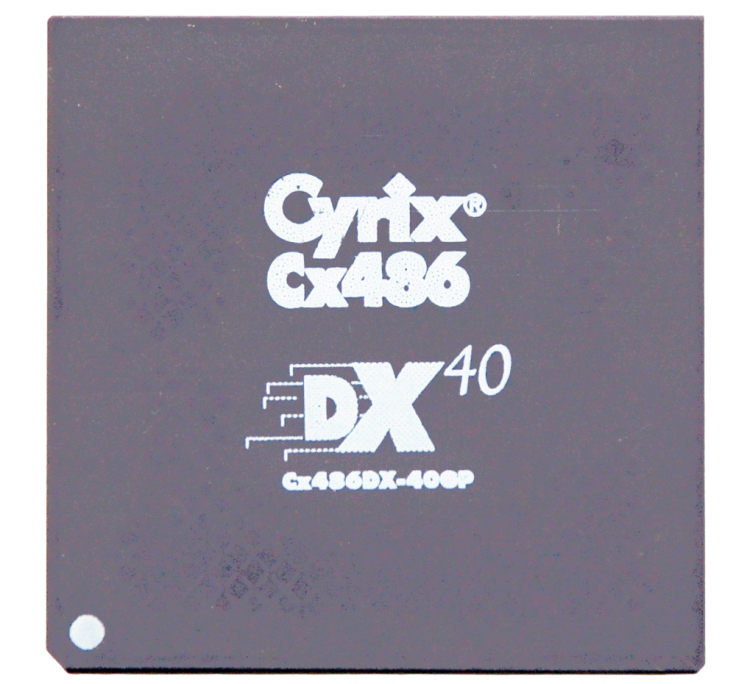 Процессор Cyrix Cx486-40GP 40MHz Socket 3