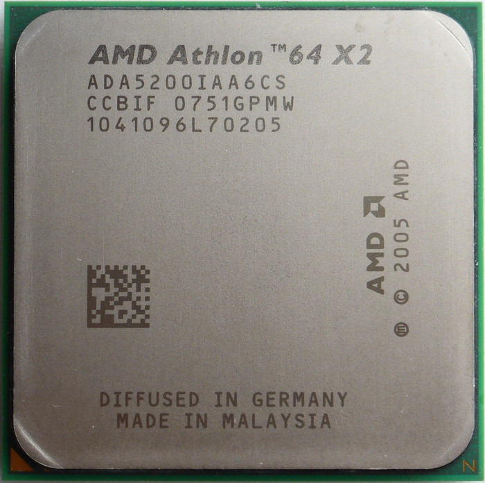 Процессор AMD ATHLON 64 X2 5200+ ada5200iaa6cz (ADA5200IAA6CS) AM2