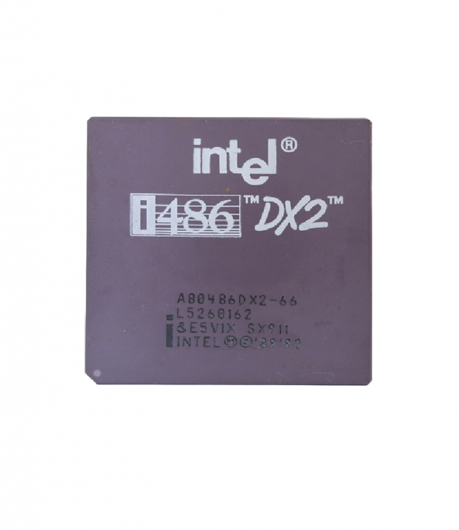 Процессор Intel 486 A80486DX2-66 SX911 66 MHz Socket 486