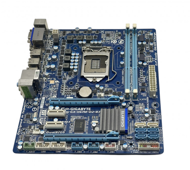 Материнская плата GIGABYTE GA-H67M-D2-B3 (rev. 1.1) Socket 1155