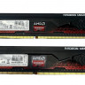 Оперативная память Amd R9 Gamers Series Black Gaming R9S416G3206U2K DDR4 16Gb (2x8Gb) 