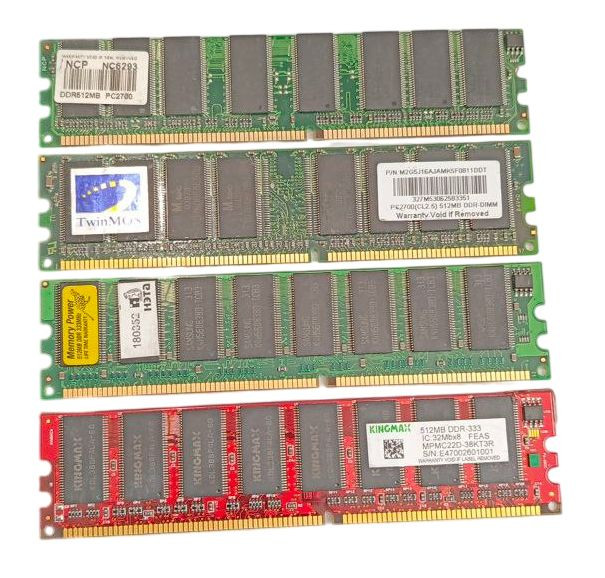 Оперативная память DDR1 512mb PC2700 Dimm 